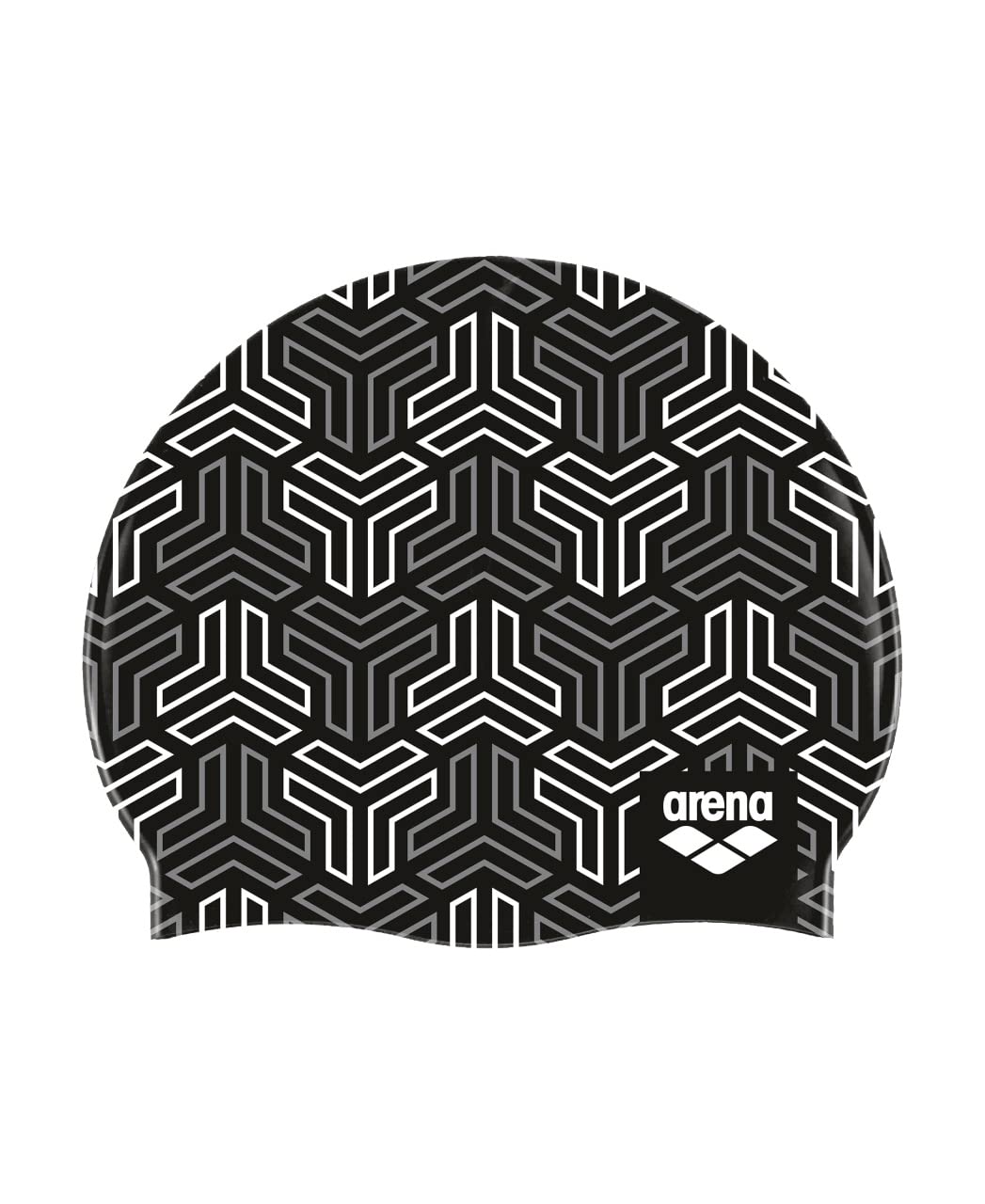 Foto 2 pulgar | Gorro De Natación Arena Print 2 De Silicona Unisex Para Adultos - Venta Internacional.