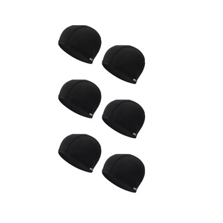 Foto 1 | 6pzs Gorra Para Natación De Unisex ,adultos Y Niños Eo Safe Imports Esi-14070-1 Negro