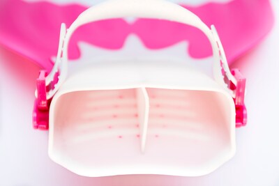 Foto 3 | Aleta Sweet Rocket Monofín color Rosa con Blanco Talla M