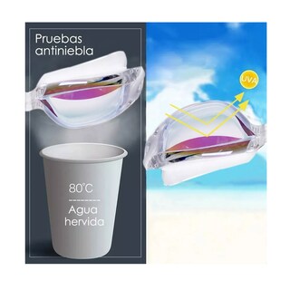 Foto 2 | Goggles con Protección Eo Safe Imports Esi7424 color Blanco