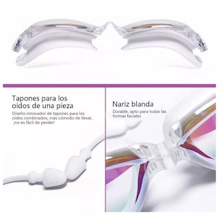 Foto 5 | Goggles con Protección Eo Safe Imports Esi7424 color Blanco