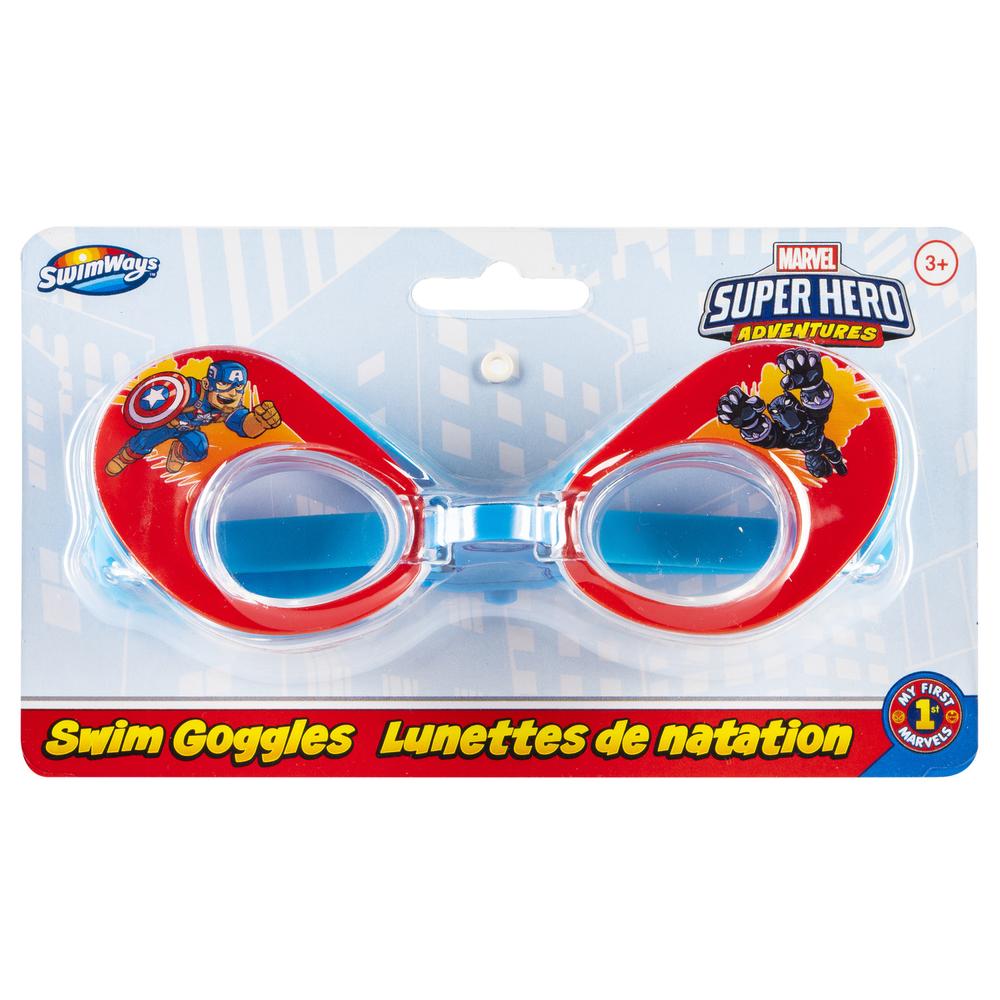 Foto 4 pulgar | Goggles de Nado SwimWays 6038762G color Rojo Superhéroes