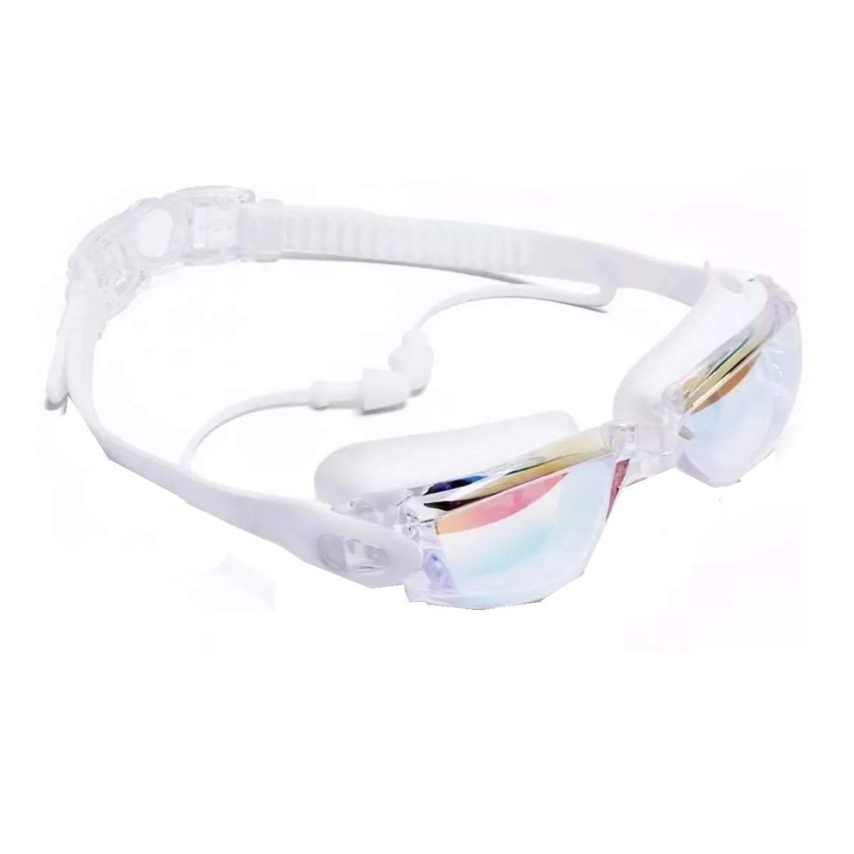 Foto 2 pulgar | Goggles de Natación Eo Safe Imports Esi9638 color Blanco