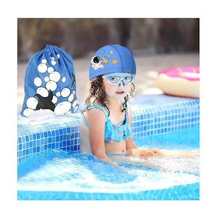Foto 2 | Gafas Goggles Natación Para Niños Antivaho Protección 6 En 1 Eo Safe Imports Esi-16231 Azul
