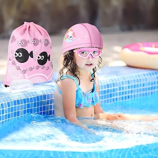 Foto 2 | Gafas Goggles Natación Para Niños Antivaho Protección 6 En 1 Eo Safe Imports Esi-16232 Rosa