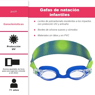 Foto 2 | Googles Infantiles Bestway Splashflex Para Natación Color Azul