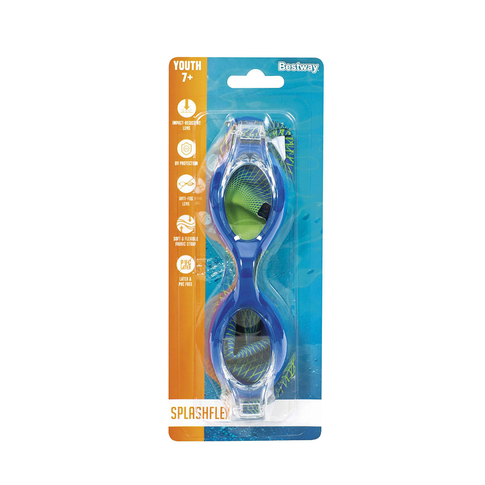 Foto 4 pulgar | Googles Infantiles Bestway Splashflex Para Natación Color Azul