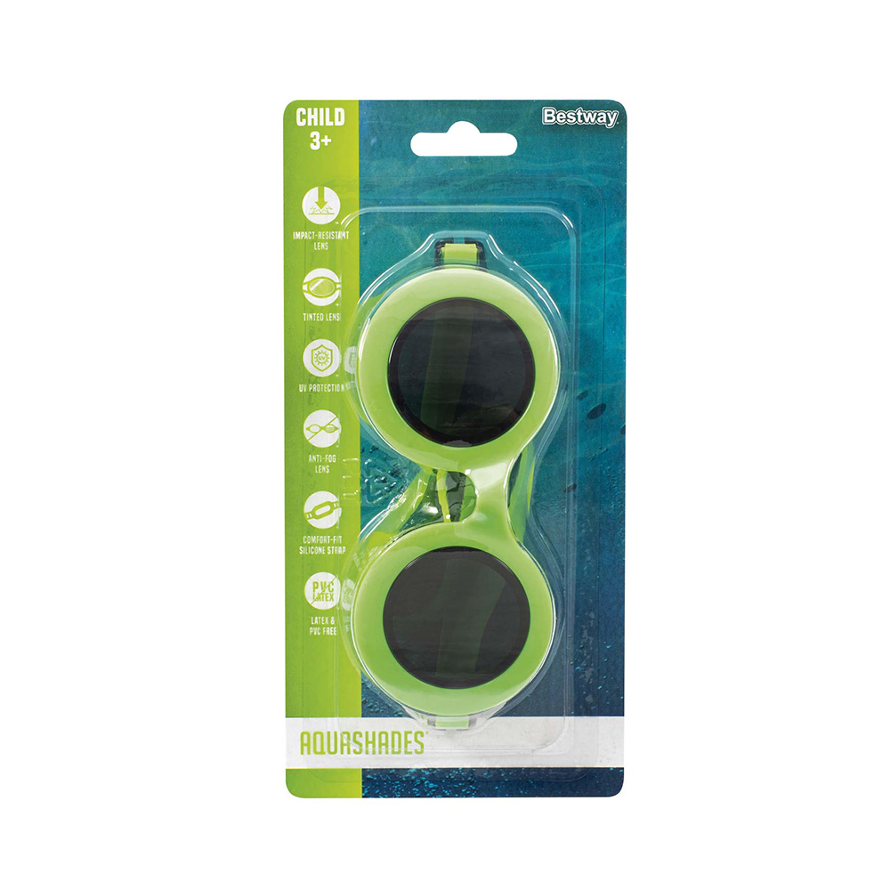 Foto 4 pulgar | Goggles Infantiles Bestway Aquashades Para Natación Color Verde