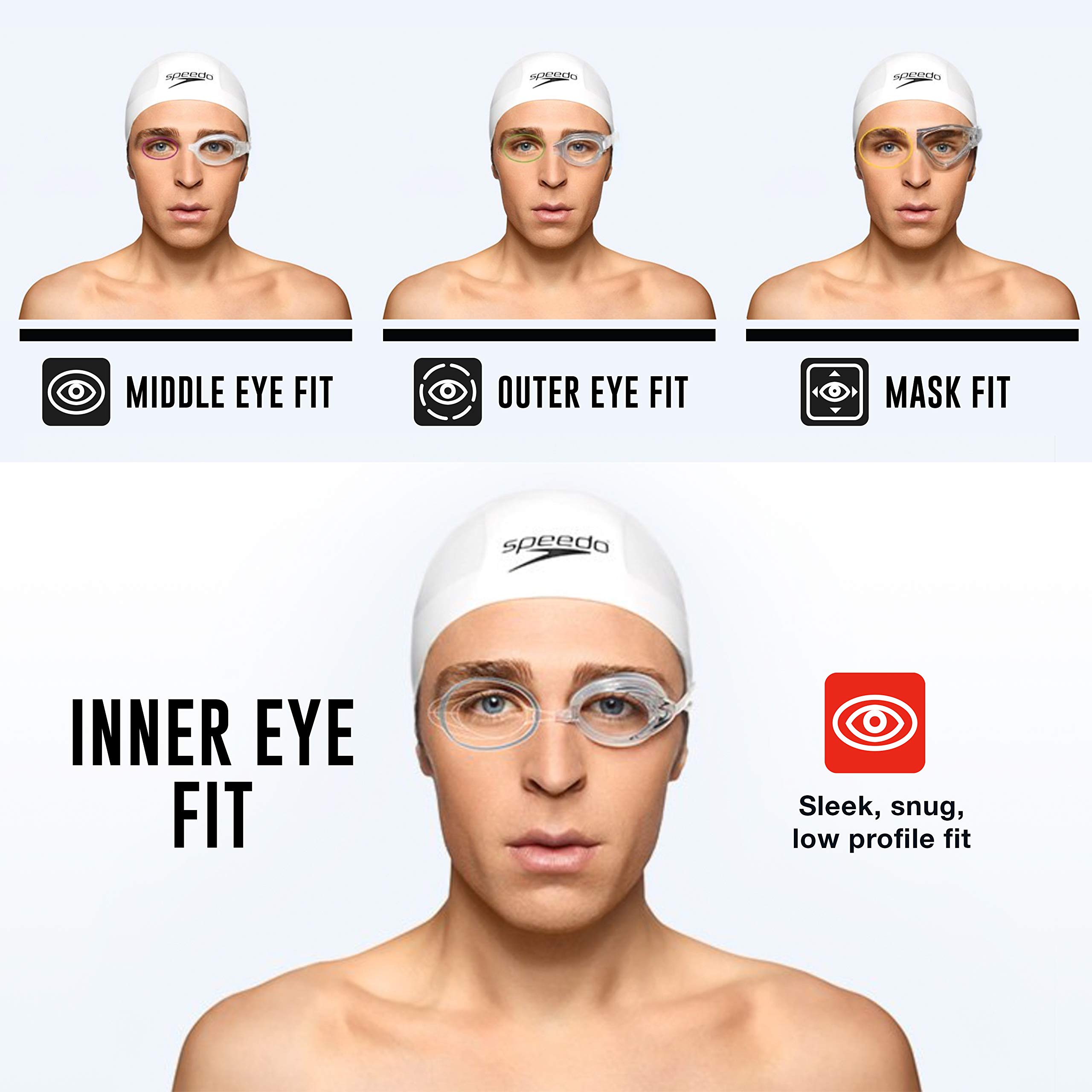 Foto 3 pulgar | Gafas De Natación Speedo Mirrored Vanquisher 2.0 Unisex Plateadas - Venta Internacional.