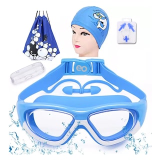 Foto 2 | Language Gafas Goggles Natación Para Niños Antivaho Protección 6 En 1 Eo Safe Imports Esi-16231-1 Azul