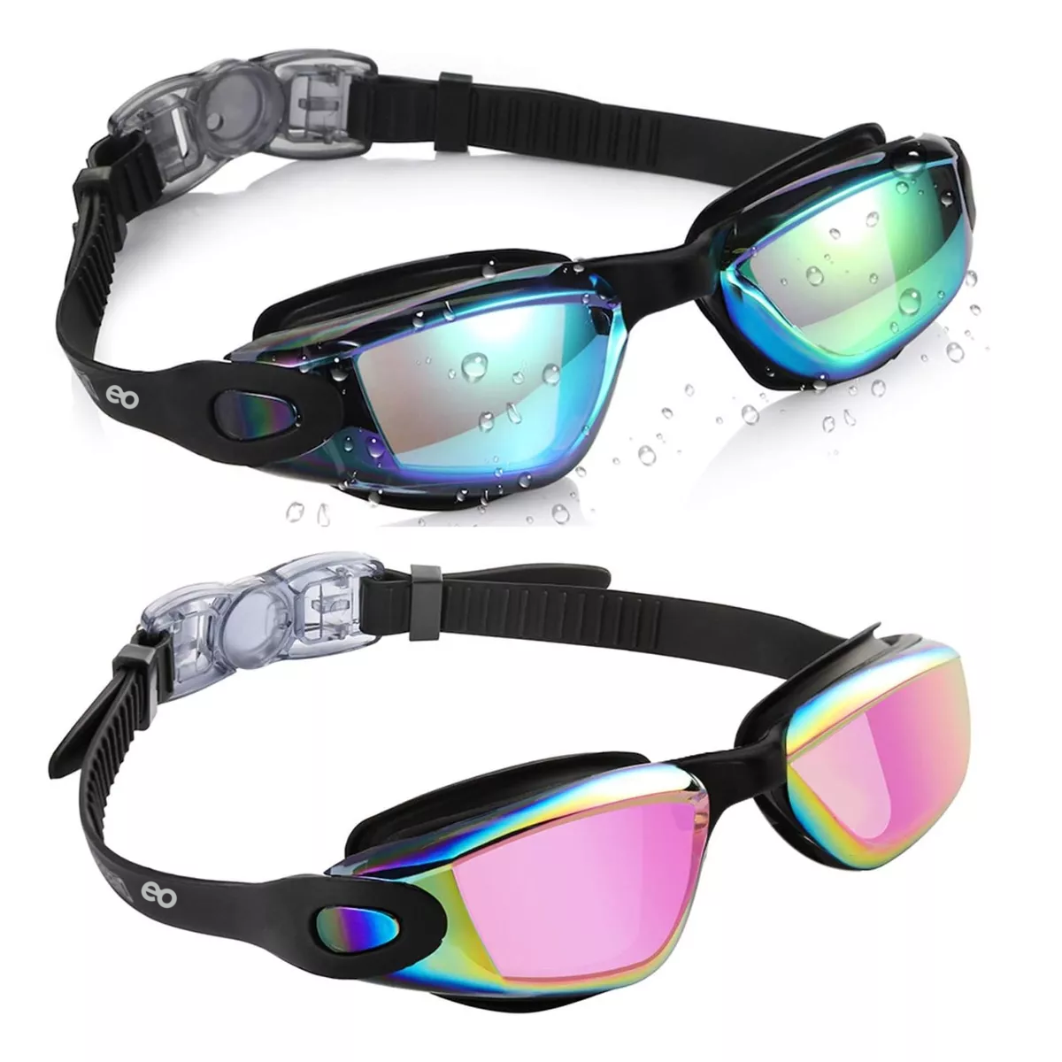 Foto 2 pulgar | Language Gafas De Natación Para Niños, 2 Unidades, Eo Safe Imports Esi-18269-1 Multicolor