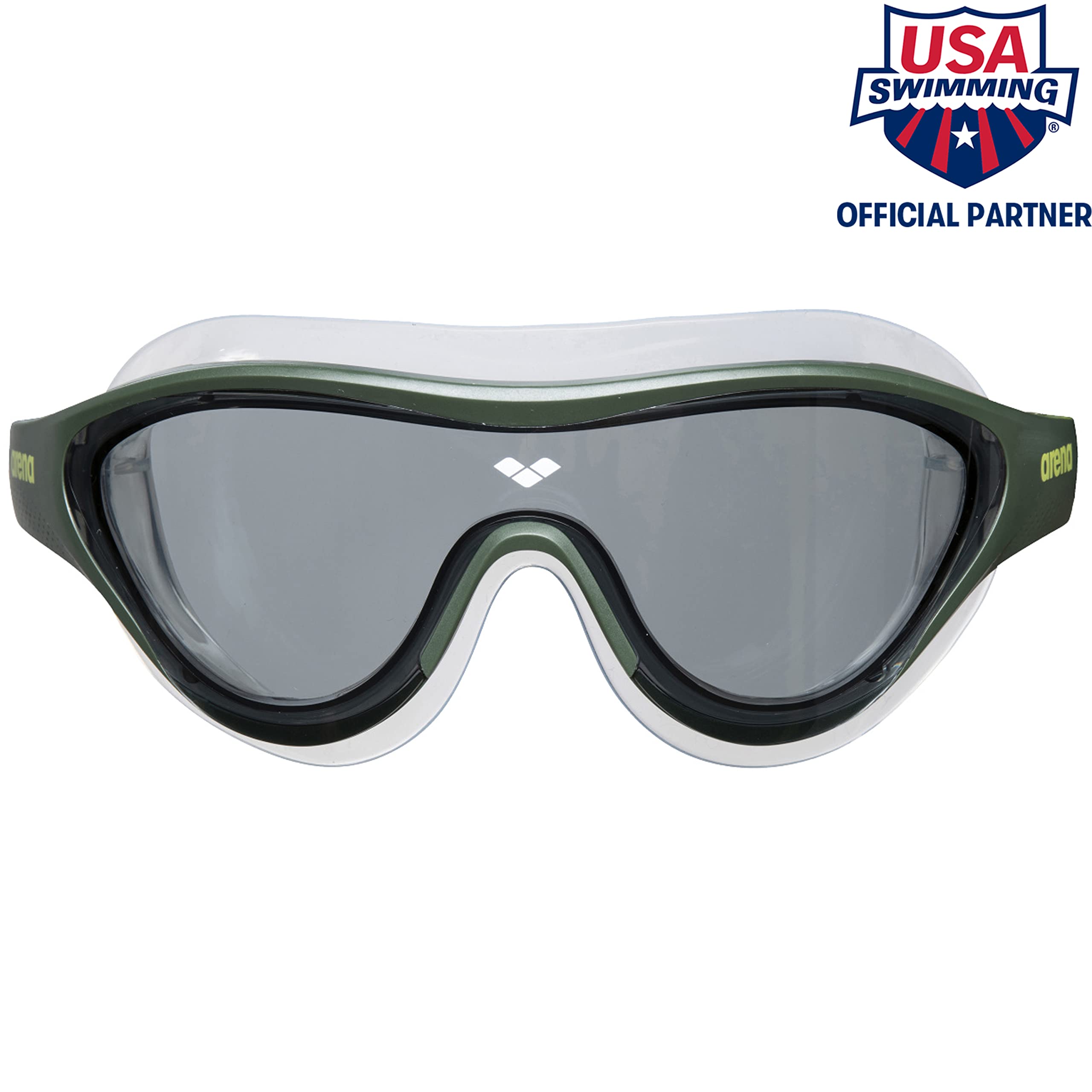 Foto 5 pulgar | Máscara De Natación Arena The One Fitness Para Adultos, Color Verde - Venta Internacional.