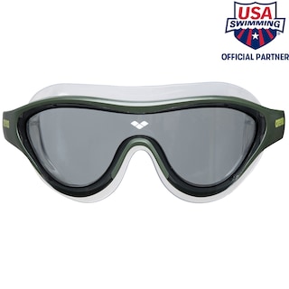 Foto 4 | Máscara De Natación Arena The One Fitness Para Adultos, Color Verde - Venta Internacional.