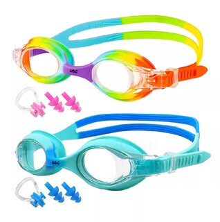 Foto 1 | Lentes Para Natación Para Niños, Gafas Protección Uv Antivaho Arcoiris/azul