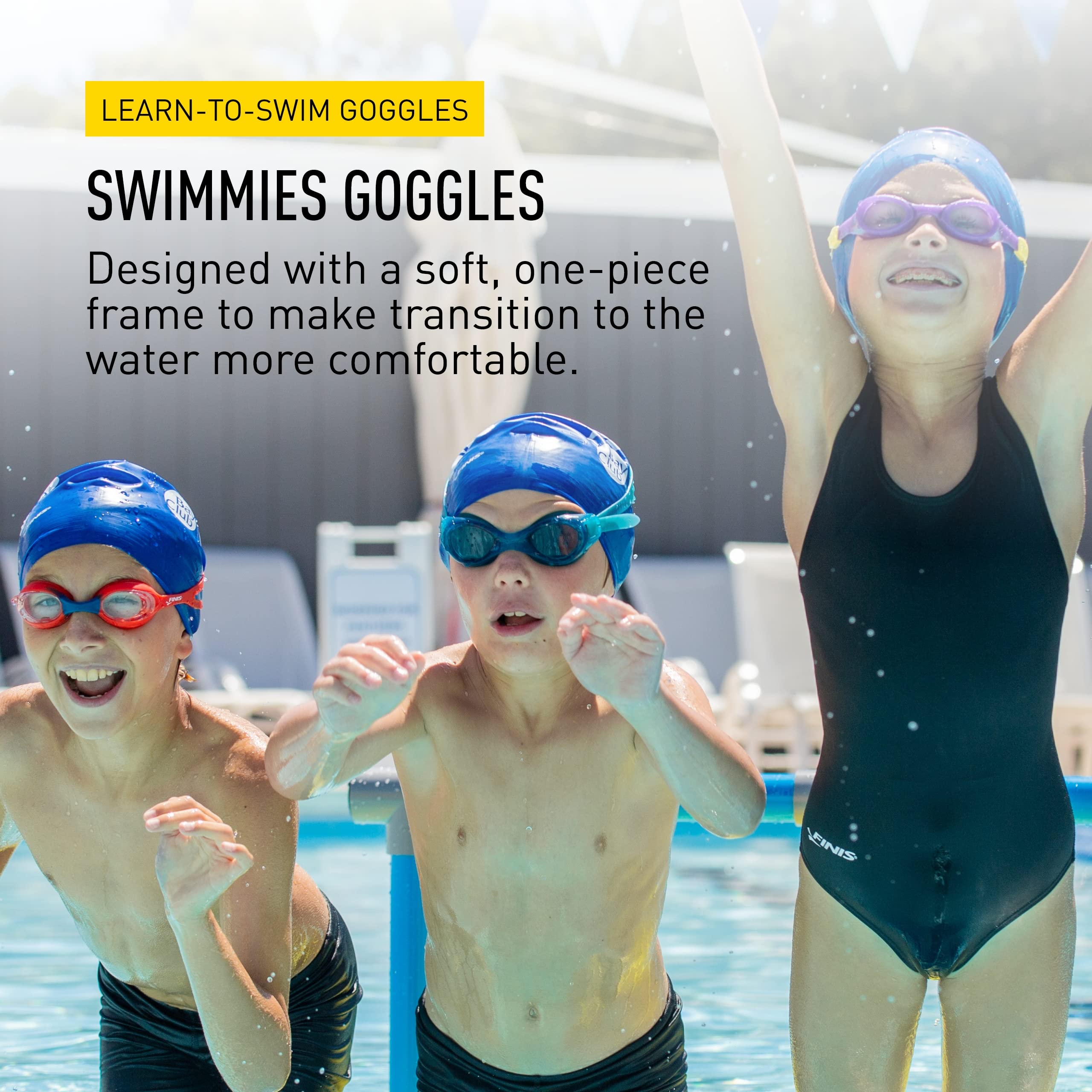 Foto 2 | Gafas De Natación Finis Swimmies Para Aprender A Nadar Para Niños De 2 A 6 Años - Venta Internacional.