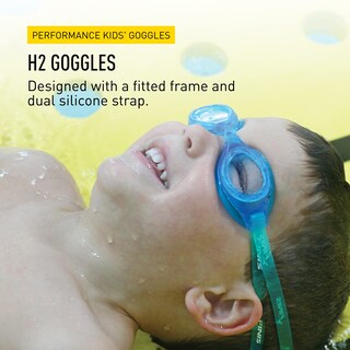Foto 2 | Gafas De Natación Finis H2 Performance Para Niños De 3 A 6 Años, Antivaho, Color Azul - Venta Internacional.