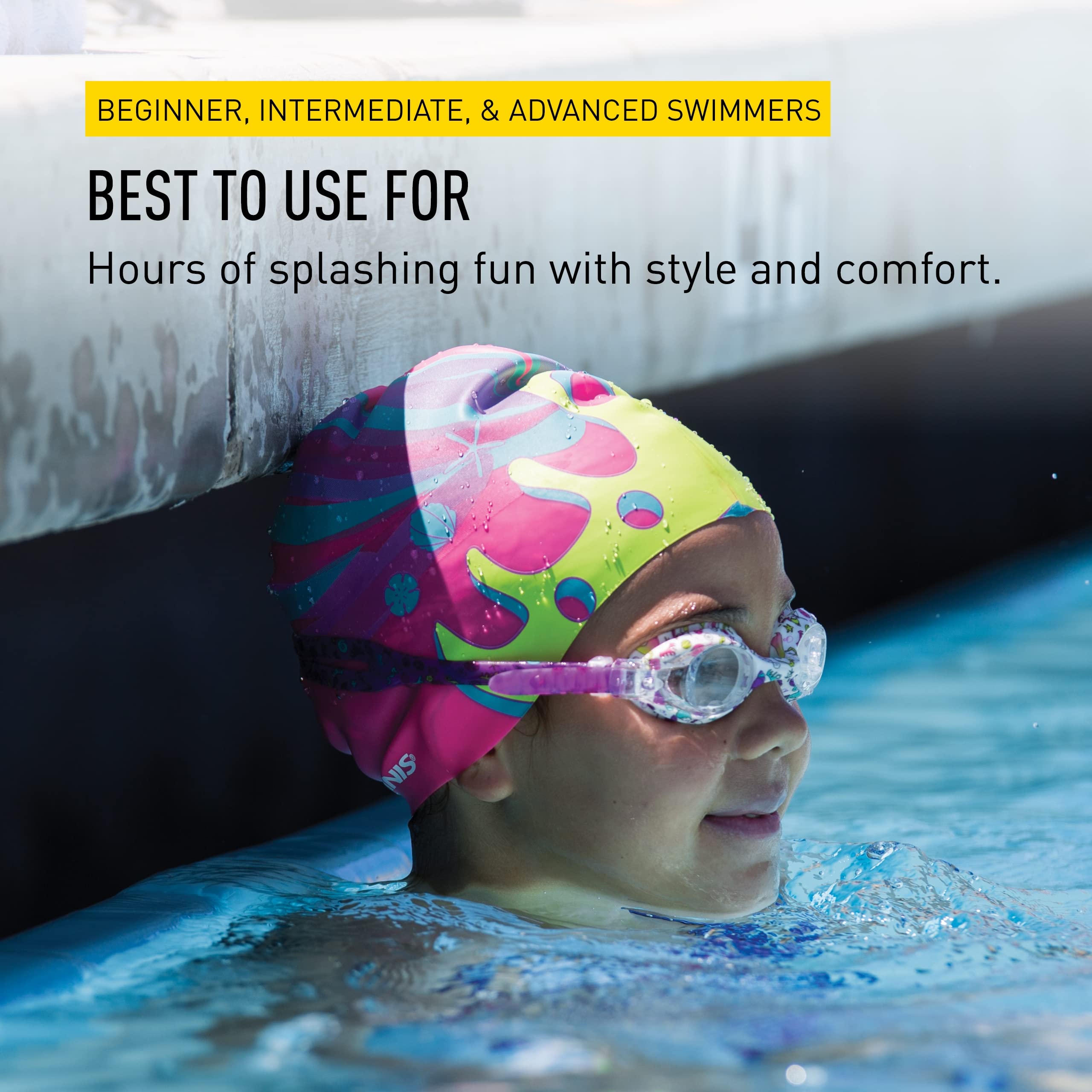 Foto 5 | Gafas De Natación Finis Mermaid Kids, Antivaho, Protección Uv 4-10 - Venta Internacional.