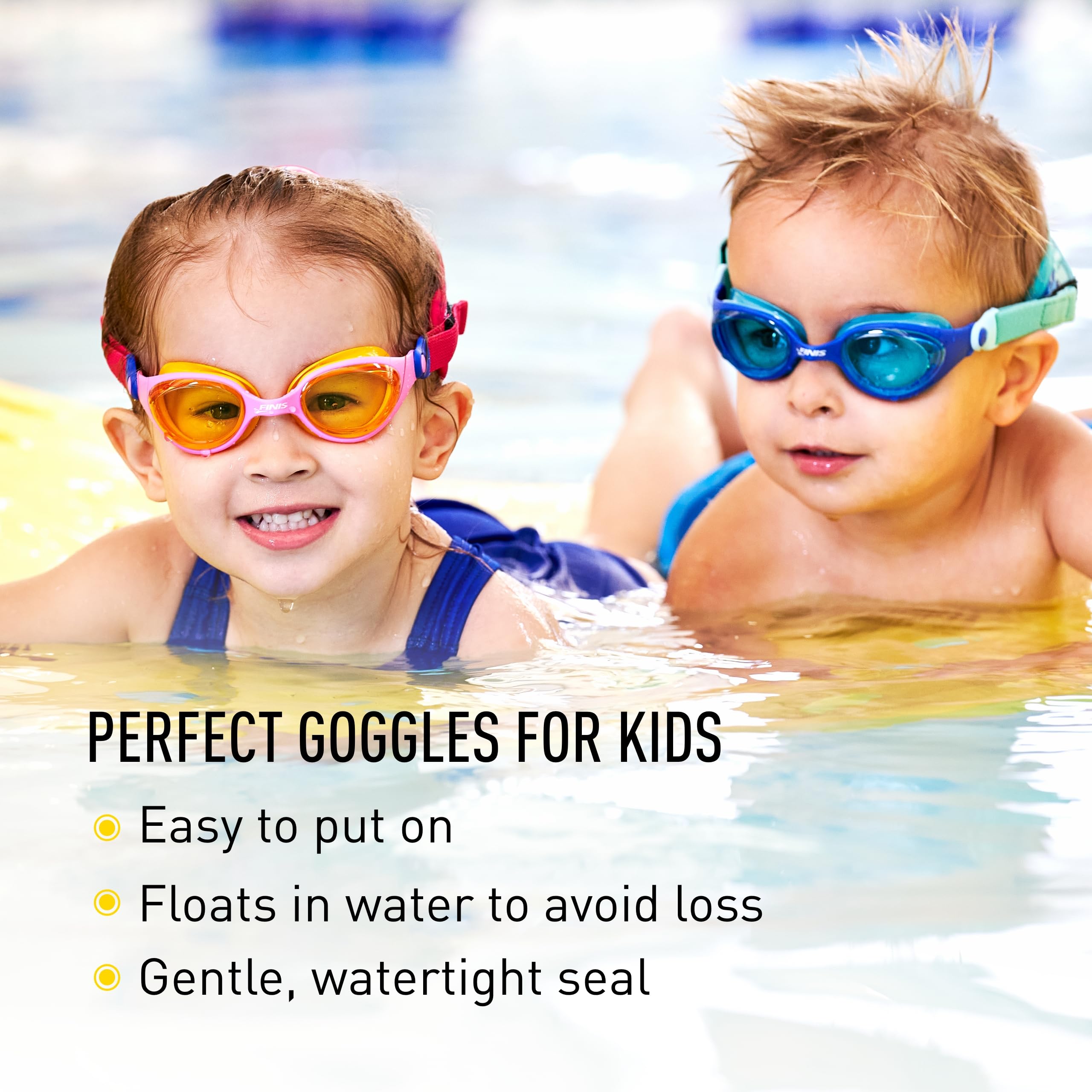 Foto 4 pulgar | Gafas De Natación Finis Dragonfly Para Niños De 3 A 8 Años Con Protección Uv - Venta Internacional.
