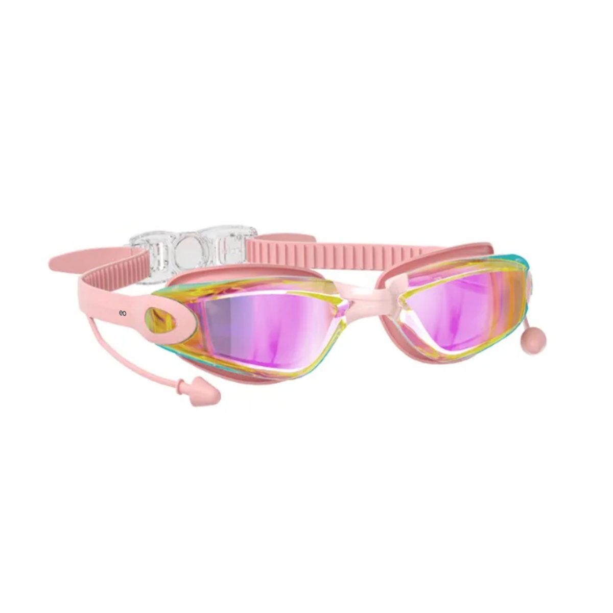Foto 2 pulgar | Gafas De Natación Protección Uv Antiempaño Goggles Eo Safe Imports Esi-19094 Rosa