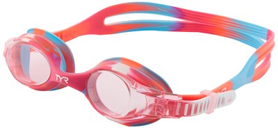 Foto 1 | Gafas De Natación Tyr Youth Tie Dye Swimple Rosa/blanco Para Niños De 3 A 10 Años - Venta Internacional.