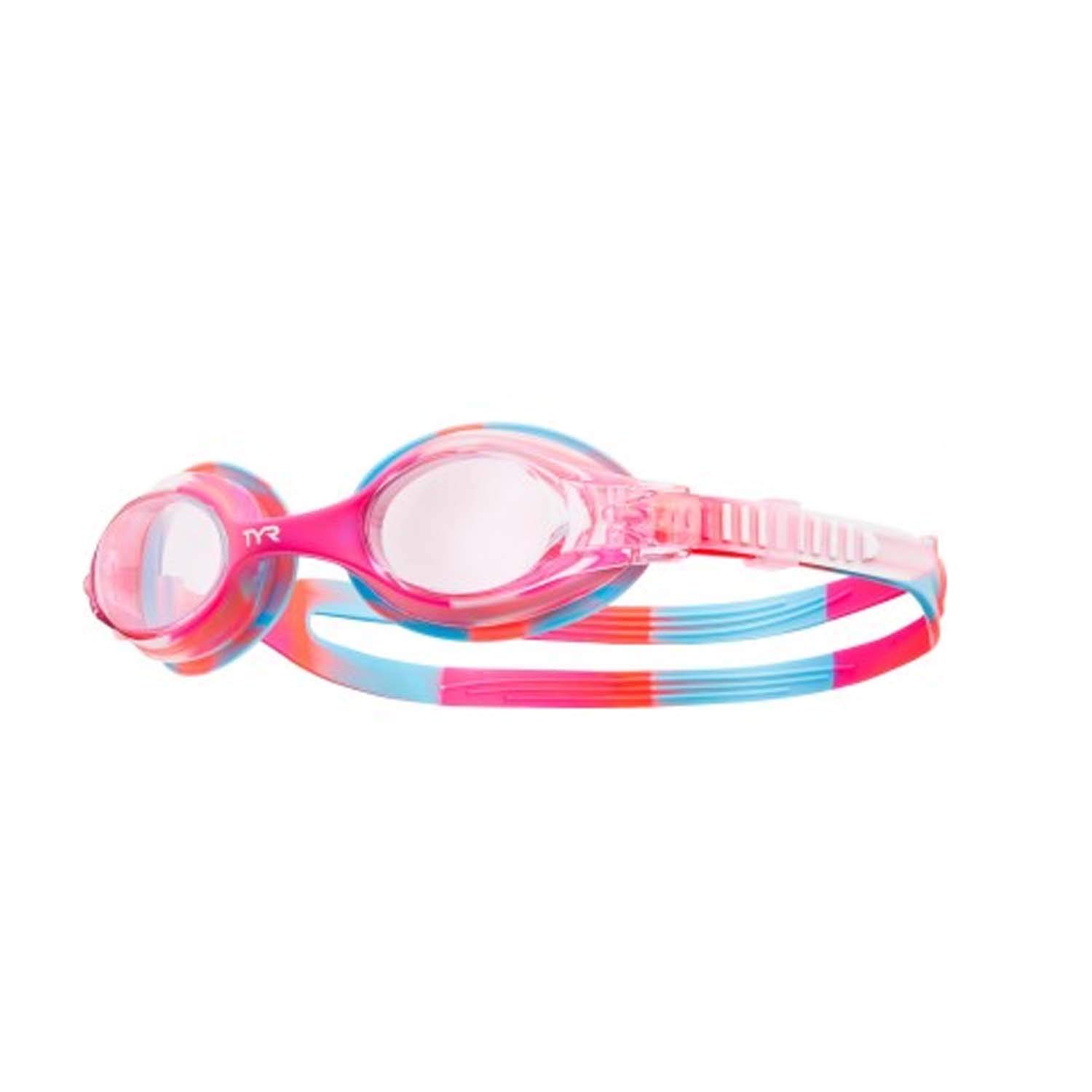 Foto 4 pulgar | Gafas De Natación Tyr Youth Tie Dye Swimple Rosa/blanco Para Niños De 3 A 10 Años - Venta Internacional.