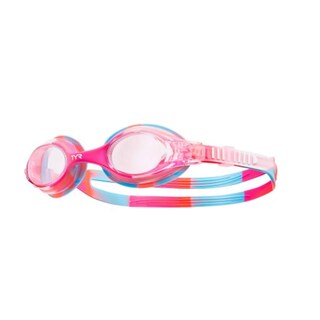 Foto 3 | Gafas De Natación Tyr Youth Tie Dye Swimple Rosa/blanco Para Niños De 3 A 10 Años - Venta Internacional.