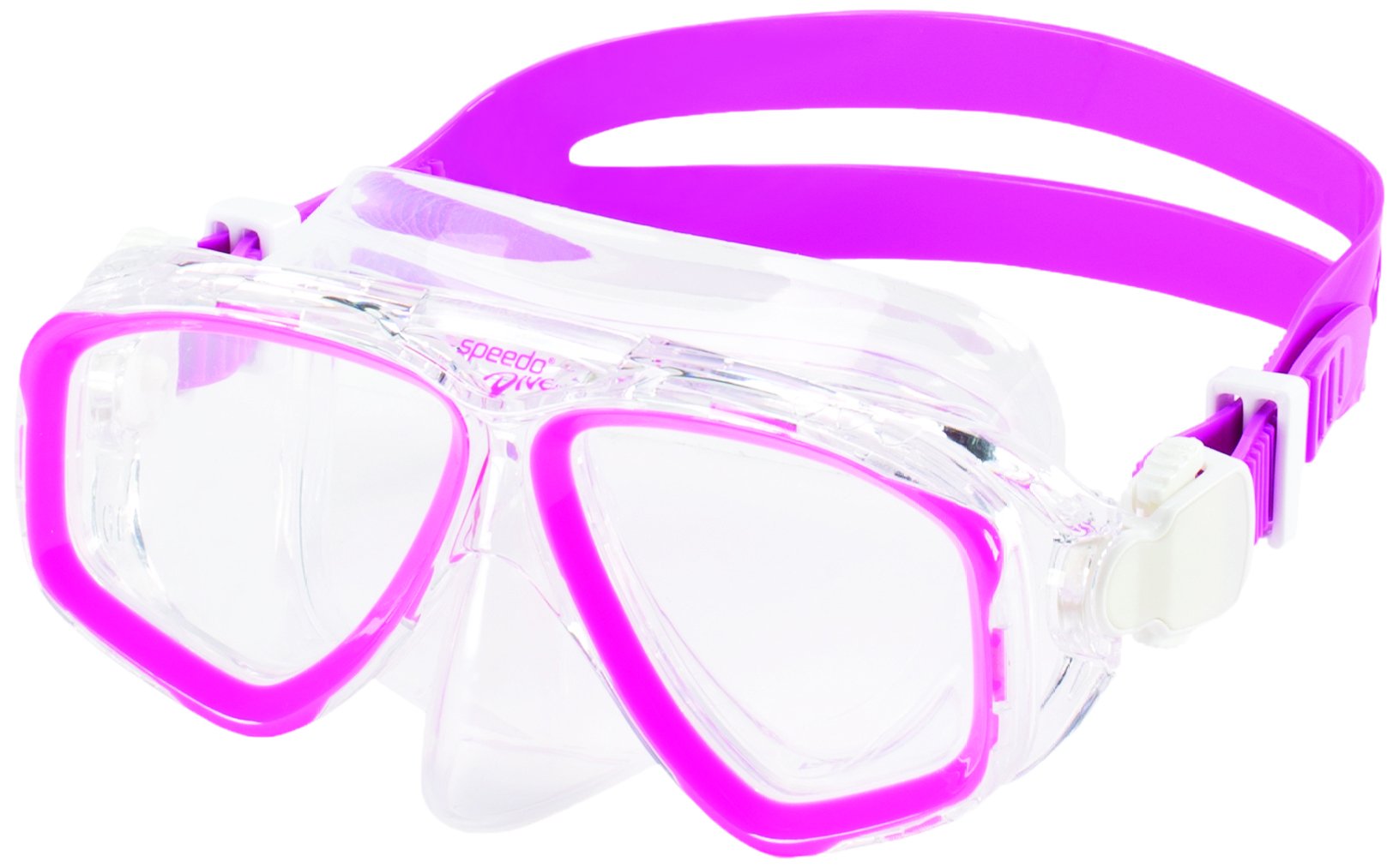 Foto 1 | Máscara De Natación, Esnórquel Y Buceo Speedo, Unisex Y Infantil, Antivaho - Venta Internacional.