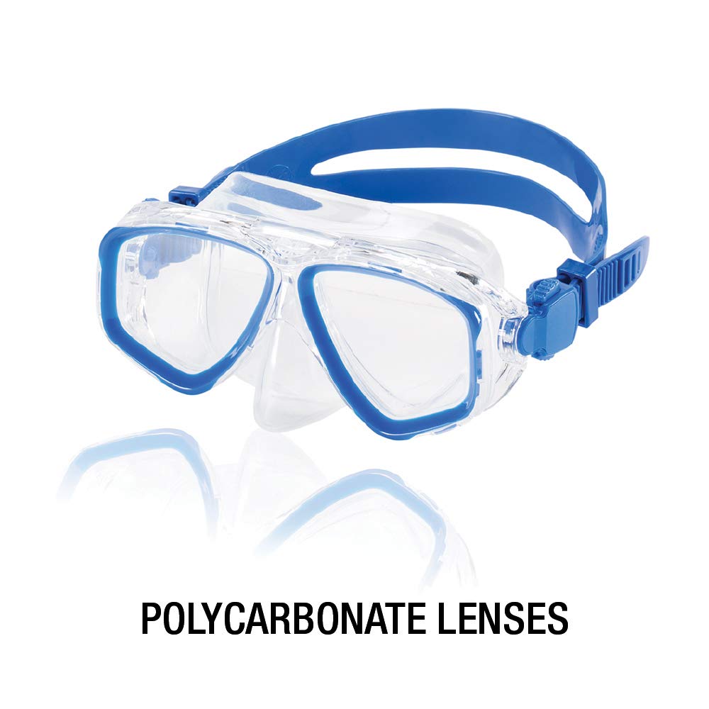 Foto 3 | Máscara De Natación Speedo Adventure, Unisex, Juvenil, Azul - Venta Internacional.