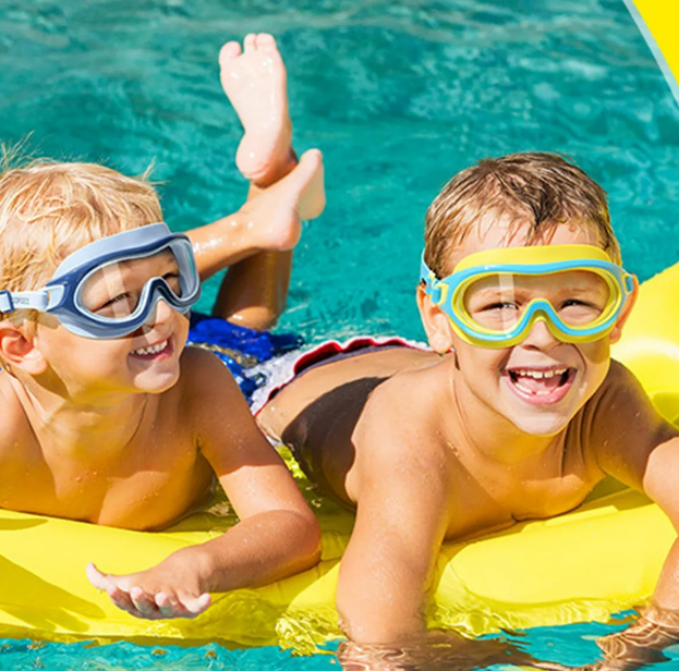 Foto 4 | Kit Premium De Natación Xtellar Para Niños: Gorros Y Gafas De Lujo - 4 Piezas