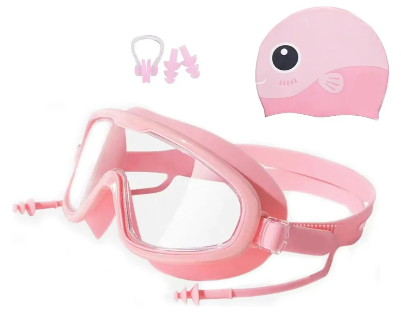 Foto 2 pulgar | Set De Natación Xtellar Para Niños, Antivaho Y Protección Uv 4 En 1