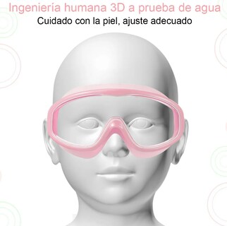 Foto 4 | Set De Natación Xtellar Para Niños, Antivaho Y Protección Uv 4 En 1