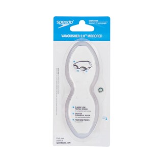 Foto 2 | Gafas De Natación Speedo Mirrored Vanquisher 2.0 Unisex Para Adultos - Venta Internacional.