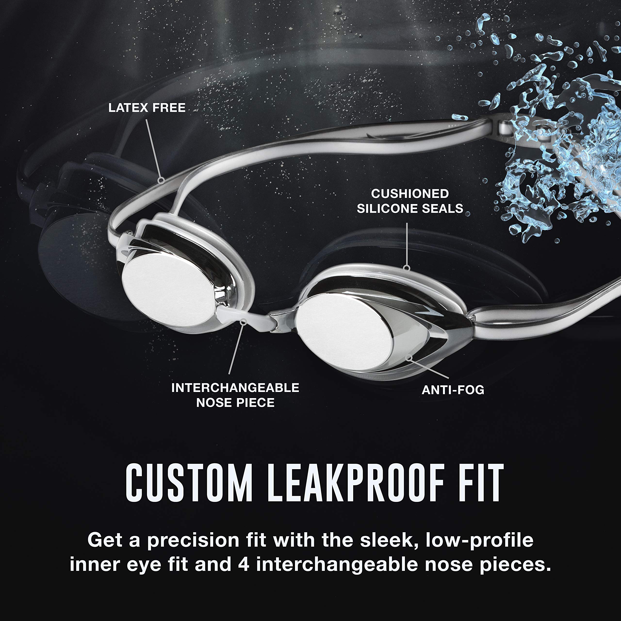 Foto 8 pulgar | Gafas De Natación Speedo Vanquisher 2.0 Junior  Unisex  Para Niños - Venta Internacional.