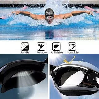 Foto 3 | Gafas De Natación Xtellar Antivaho Para Hombres Y Mujeres Adultos
