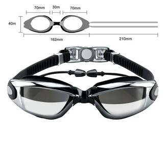 Foto 4 | Gafas Goggles Xtellar Natacion Antiempaño Sin Fugas Uv Negroplateado