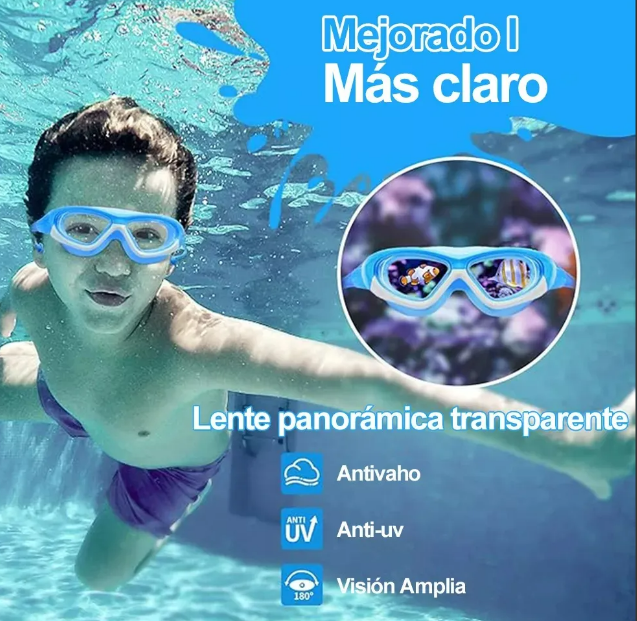 Foto 3 pulgar | Xtellar Kit De Accesorios 5en1 Para Natación Infantil Con Diseño Moderno