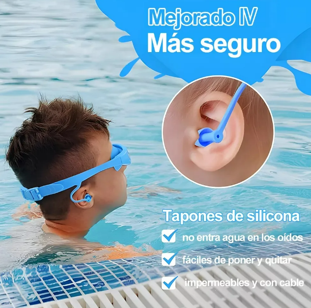 Foto 5 pulgar | Xtellar Kit De Accesorios 5en1 Para Natación Infantil Con Diseño Moderno