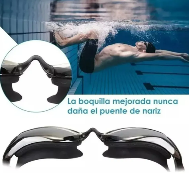 Foto 3 pulgar | Xtellar Gafas De Natación Premium Antivaho Para Hombres Y Mujeres – Ligero Y Cómodo