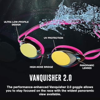 Foto 7 | Gafas De Natación Speedo Mirrored Vanquisher 2.0 Para Mujer - Venta Internacional.