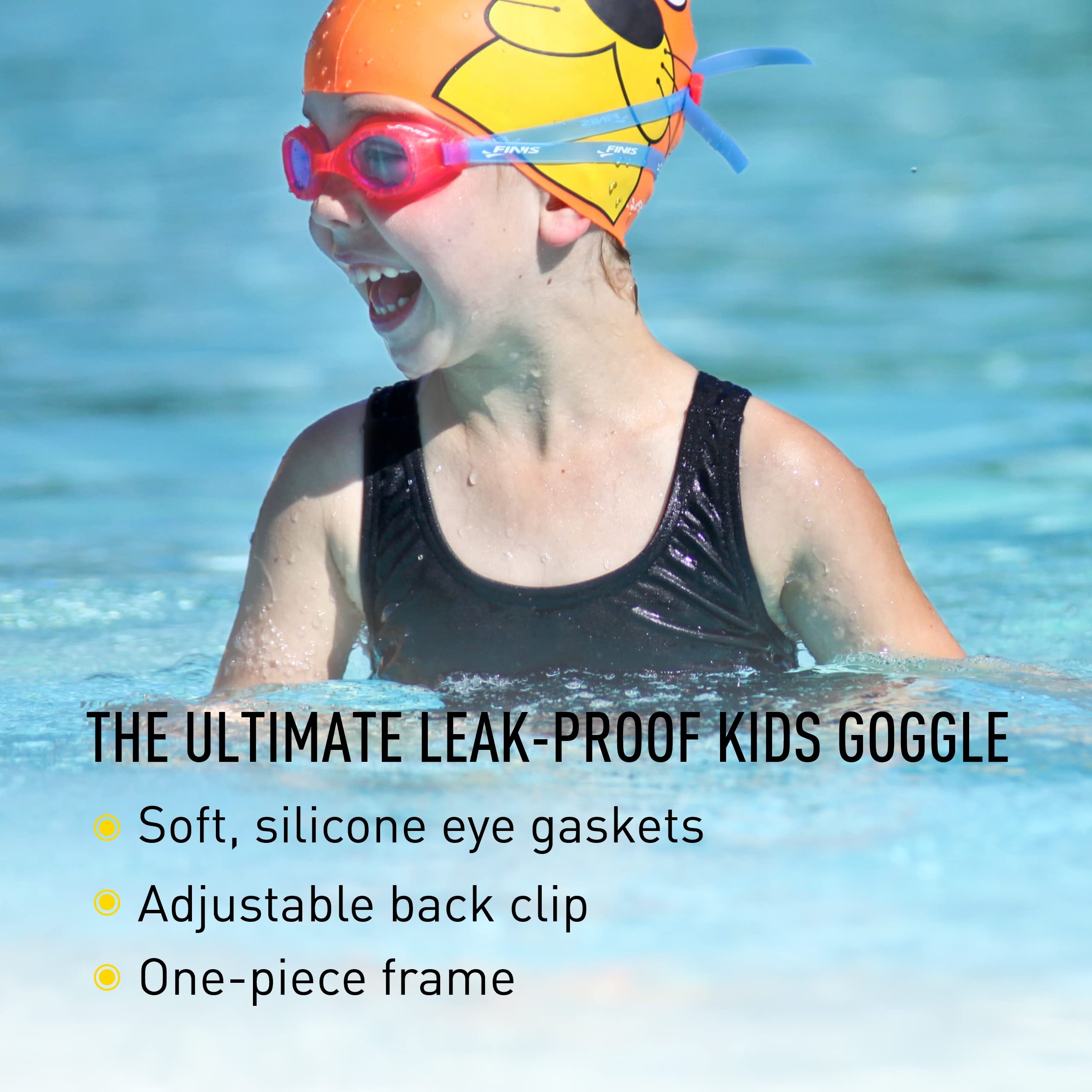 Foto 4 pulgar | Gafas De Natación Finis H2 Performance Para Niños De 3 A 6 Años  Antivaho  Color Rosa Y Aguamarina - Venta Internaci