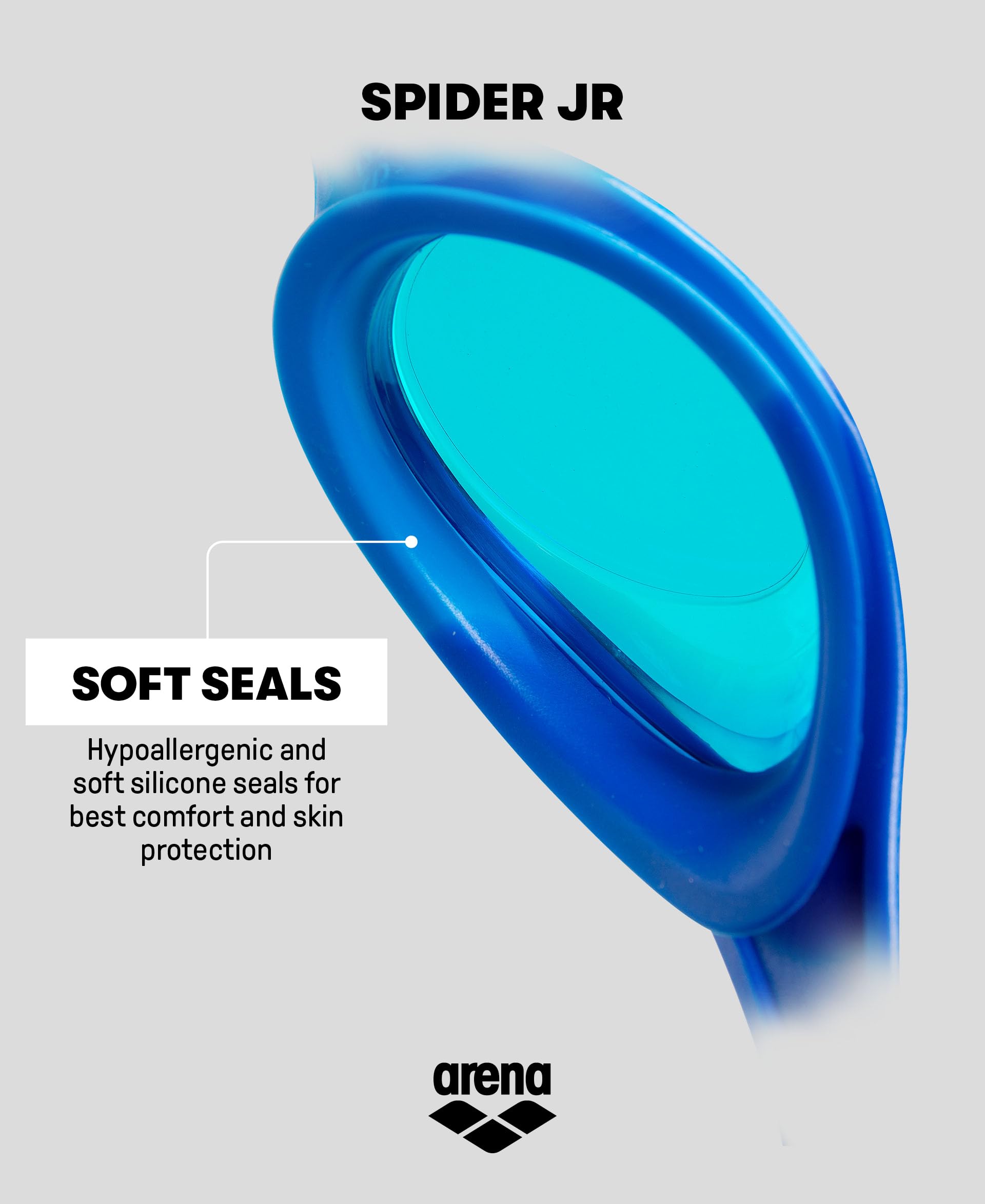 Foto 6 pulgar | Gafas De Natación Arena Spider Junior  Unisex  De 6 A 12 Años  Antivaho - Venta Internacional.