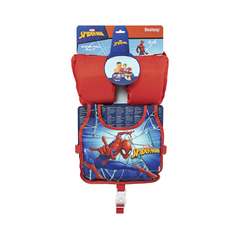 Foto 4 pulgar | Chaleco Salvavidas Inflable Spiderman para Niños de 3 a 6 años