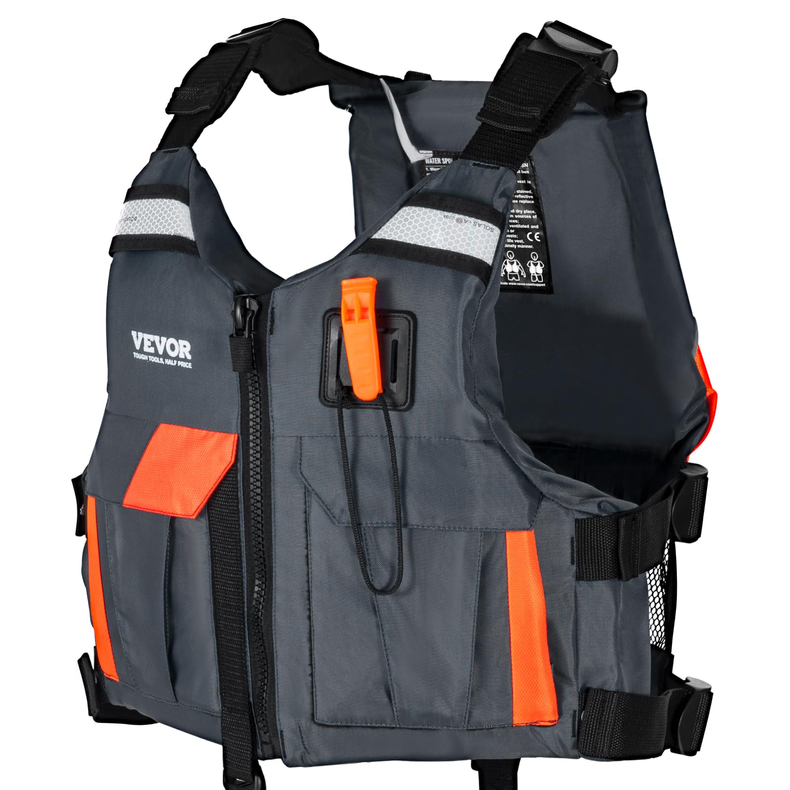 Foto 2 pulgar | Chaleco Salvavidas Vevor, Impermeable, Nailon 85n, Flotabilidad - Venta Internacional.