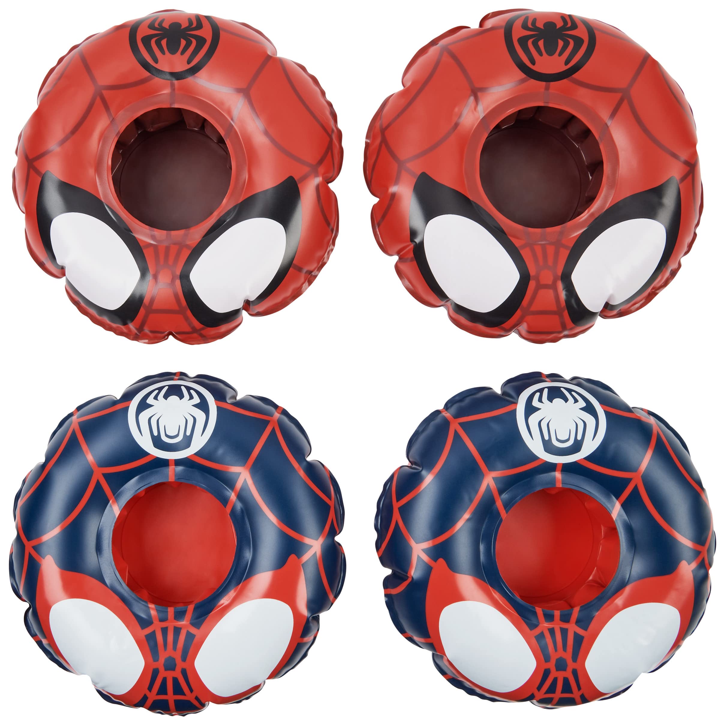 Foto 2 pulgar | Soportes Flotantes Para Bebidas Swimways Marvel Spidey, Paquete De 4 - Venta Internacional.