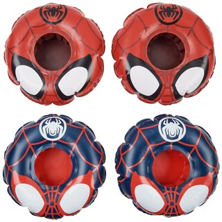 Foto 1 | Soportes Flotantes Para Bebidas Swimways Marvel Spidey, Paquete De 4 - Venta Internacional.