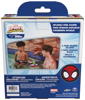 Foto 5 | Soportes Flotantes Para Bebidas Swimways Marvel Spidey, Paquete De 4 - Venta Internacional.