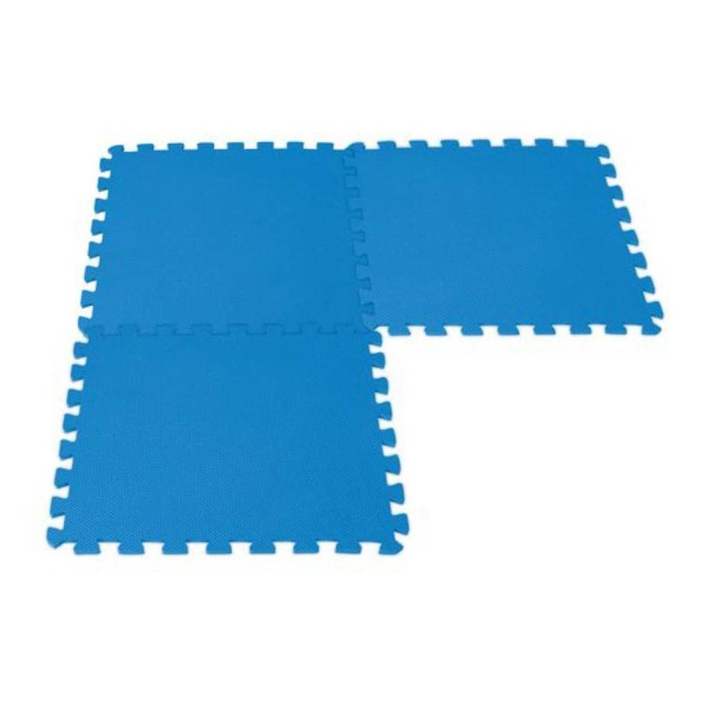Foto 3 pulgar | Tapete Protector de Piso para Alberca Intex 29081 color Azul 50x50 cm 8 Piezas