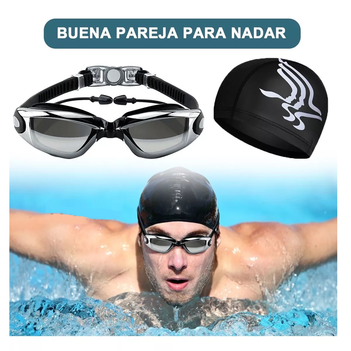 Foto 3 pulgar | Kit de Natación Eo Safe Imports Esi7421