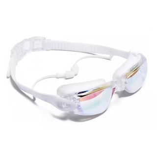 Foto 1 | Set Natación, Gogles+gorra+clip Nariz+tapones+bolsa Eo Safe Imports Esi-14073 Blanco