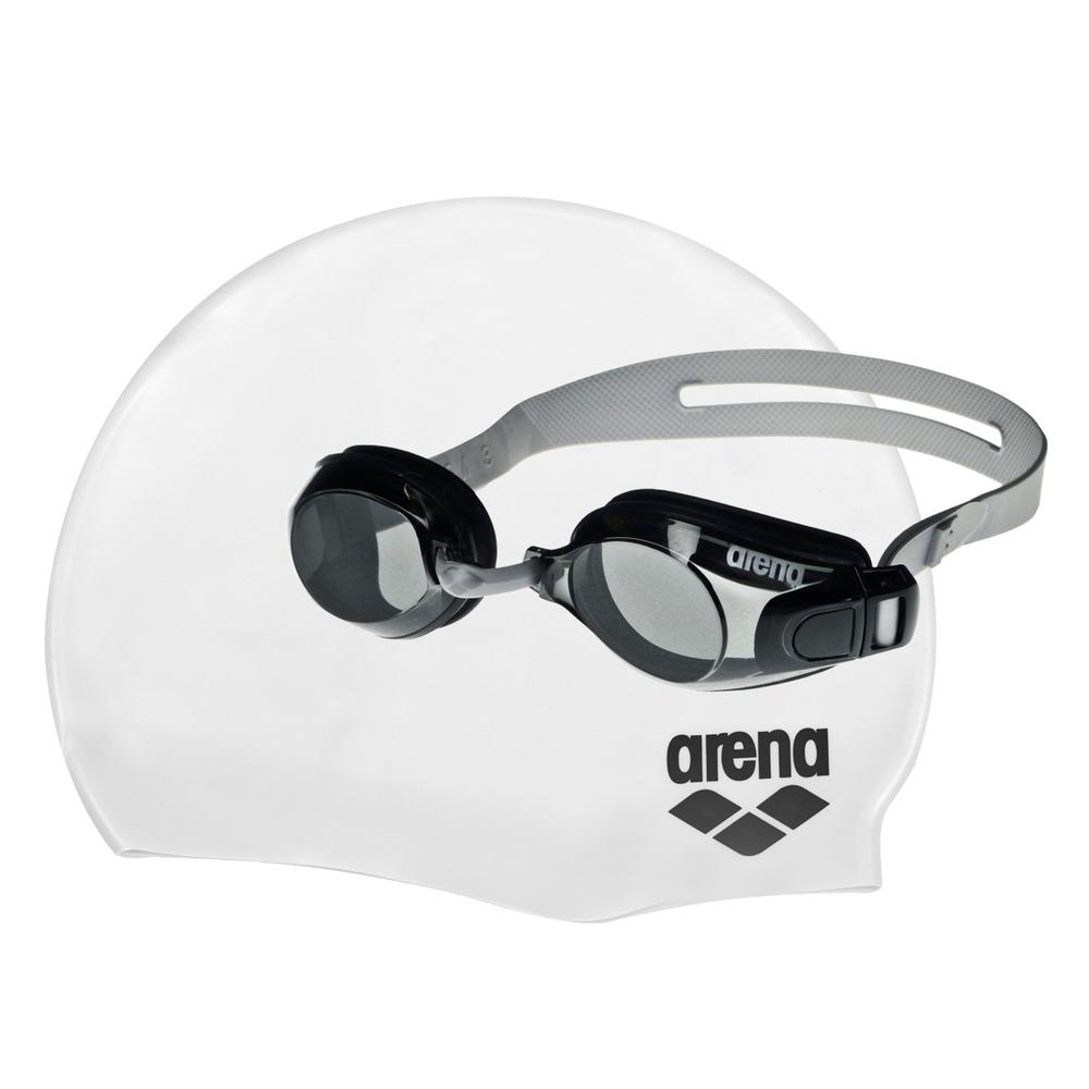 Foto 4 pulgar | Kit de Gorra y Goggles de Natación Arena para Niños